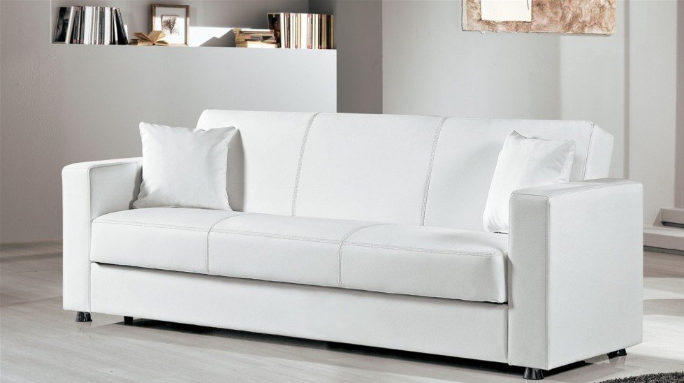 Letto bianco singolo: letto singolo una piazza elegante moderno ... Mobile stretto basso mondo convenienza