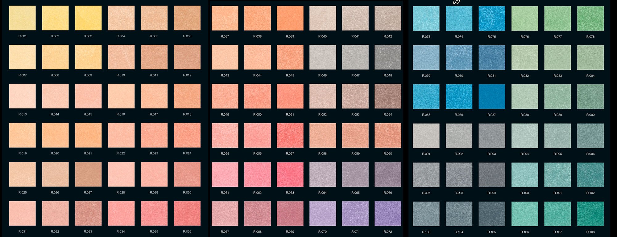 Arredamento e design: tabella colori: conoscerla per usarla al meglio Tabella colori per pareti