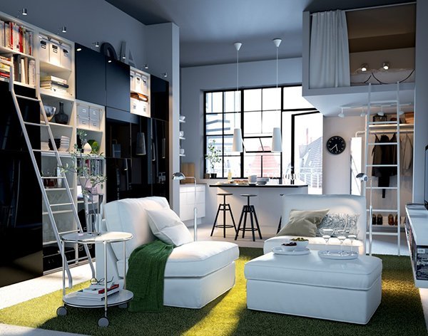 Arredare un monolocale di 20 mq — designandmore: arredare casa Arredare un soggiorno cucina di 20 mq
