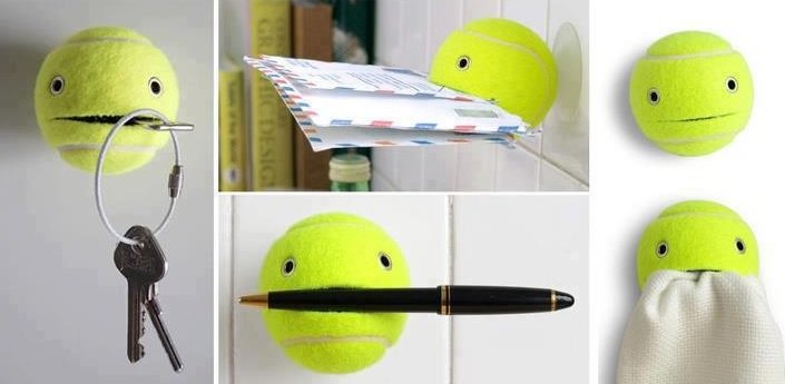 riciclo palline da tennis