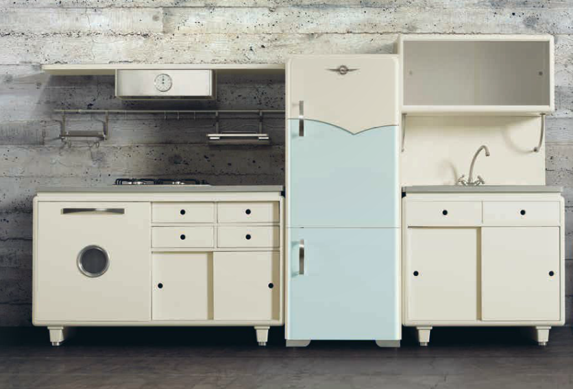 Cucine dialma brown: nuovi modelli ispirati agli anni 50 Cucina stile anni 50