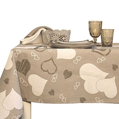 arredare la tavola shabby chic con la tovaglia