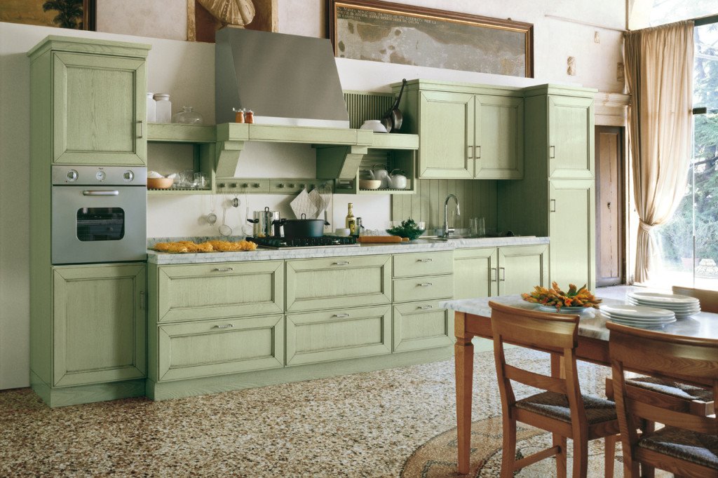 cucina verde