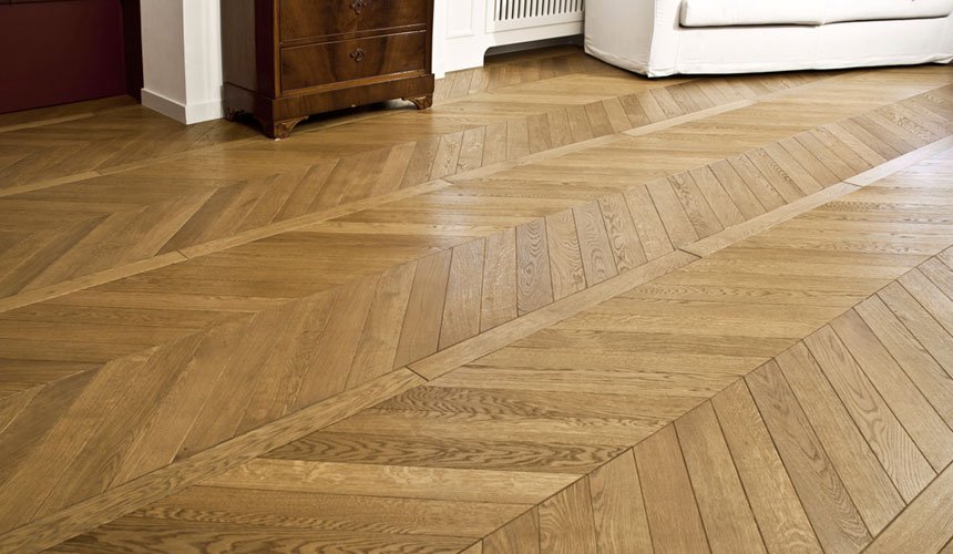 posa del parquet spina di pesce 