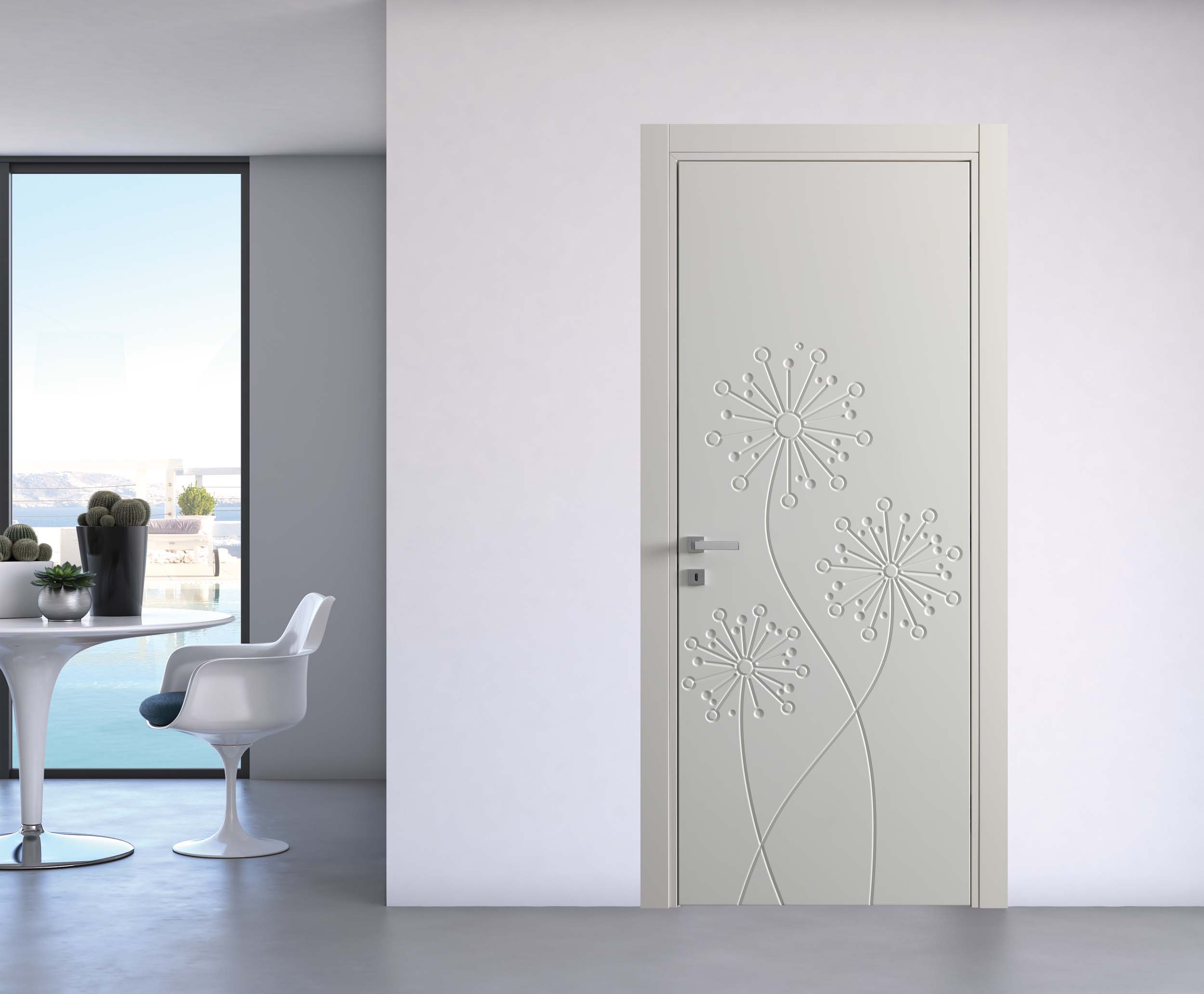 Porte laccate decorate: materiali ed offerte delle migliori marche Porte interne decorate