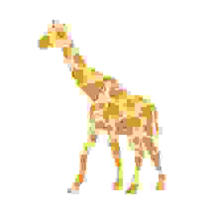 inke a forma di giraffa
