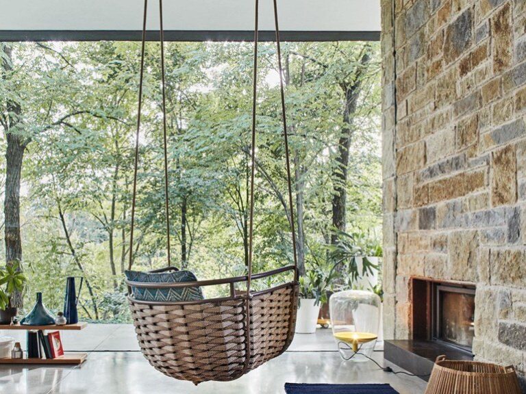 Poltrona Sospesa Samira - Poltrona Sospesa, Sedia Sospesa Per L'interno - Foto 5