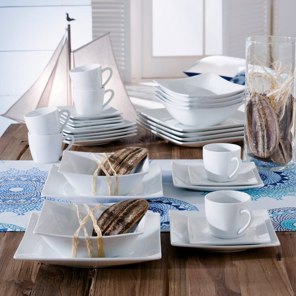Piatti Quadrati In Bambù Naturally Chic 25+20cm: 50 Pezzi Biodegradabili Per Feste E Buffet Sostenibili