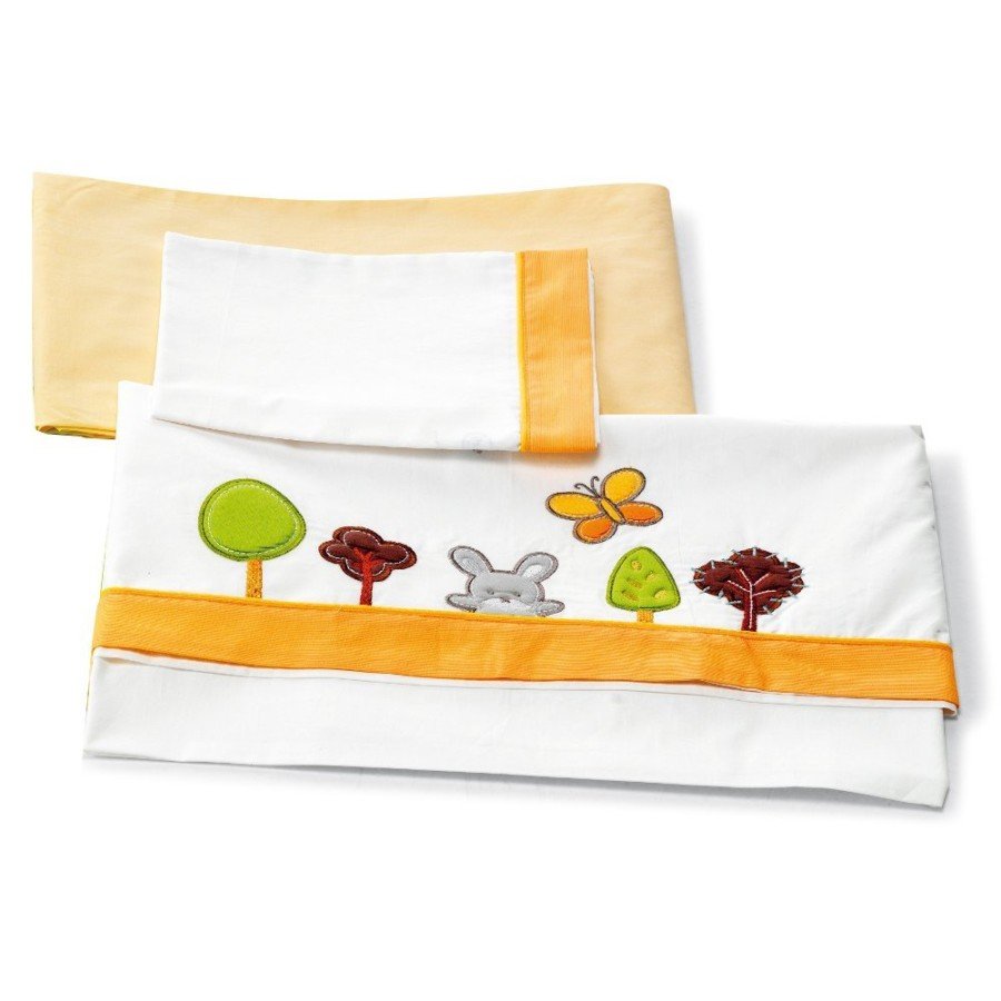 Set di lenzuola con orsetto polare bianco con tasca profonda lenzuolo con angoli per bambini con stampa orso set di biancheria da letto traspirante