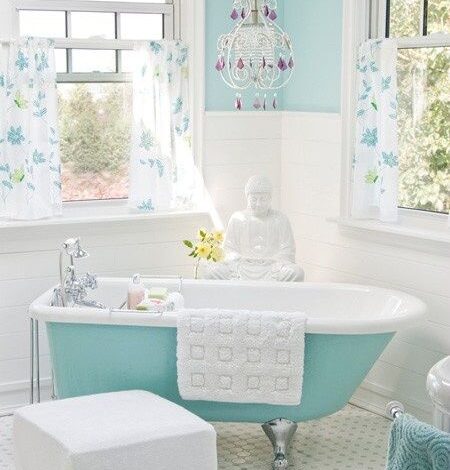 color tiffany in bagno