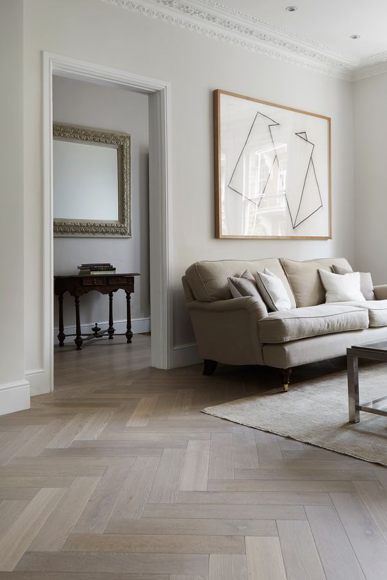 Parquet rovere: vantaggi, prezzi e caratteristiche di questo pavimento Parquet rovere grigio chiaro