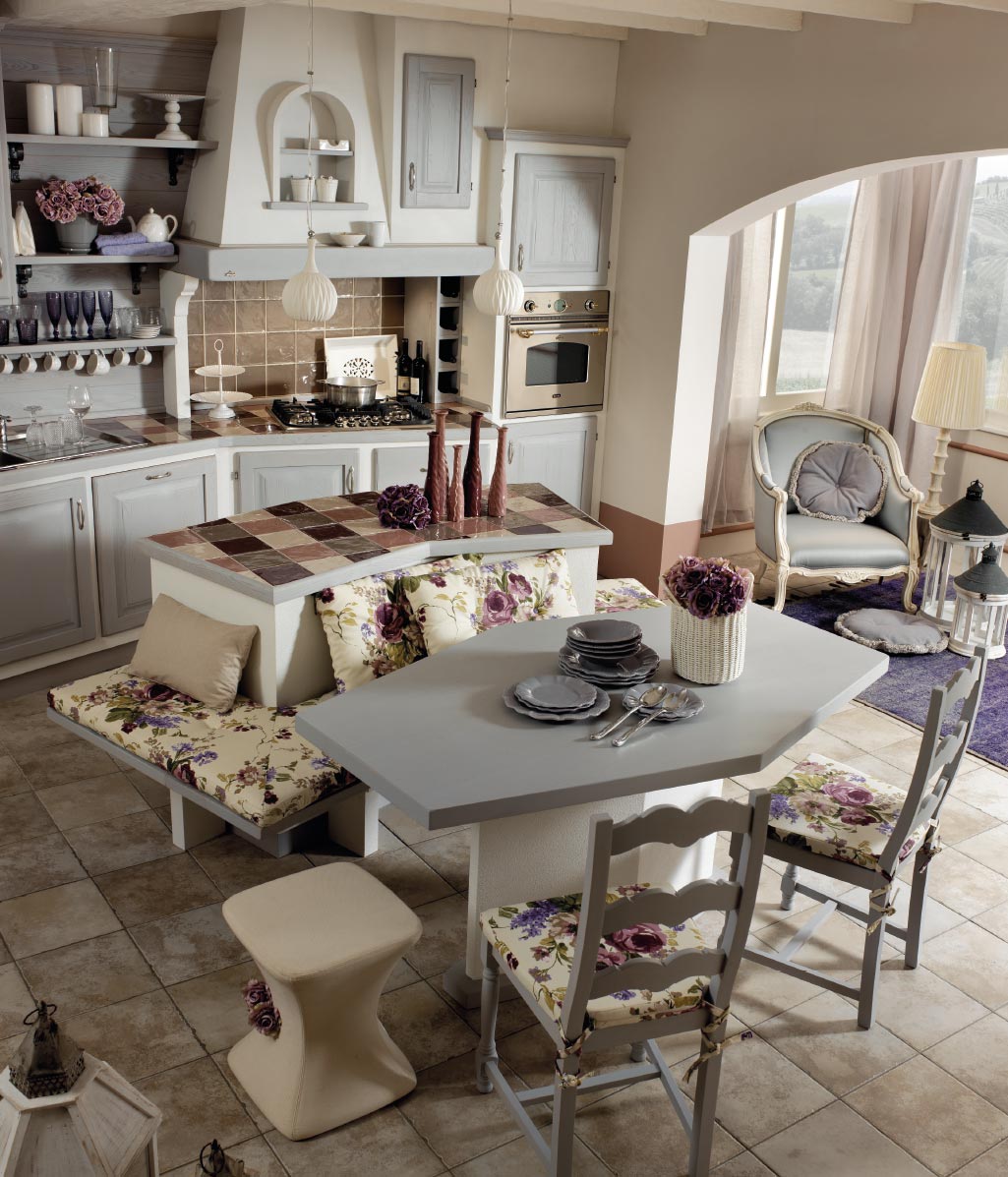 Cucine stile shabby : cucine in muratura stile shabby. cucine ...