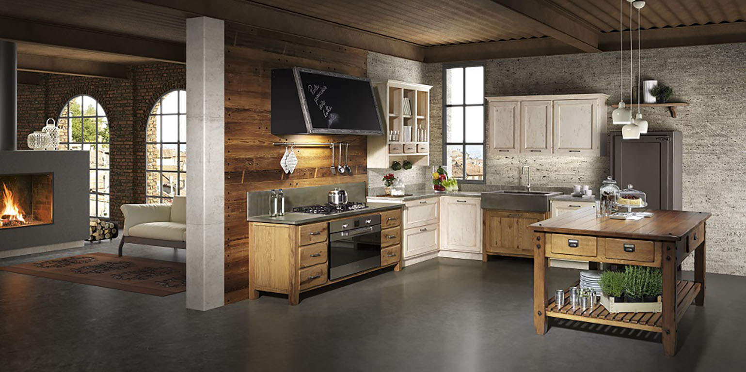 Cucine rustiche: idee, foto di esempi e consigli d'arredo