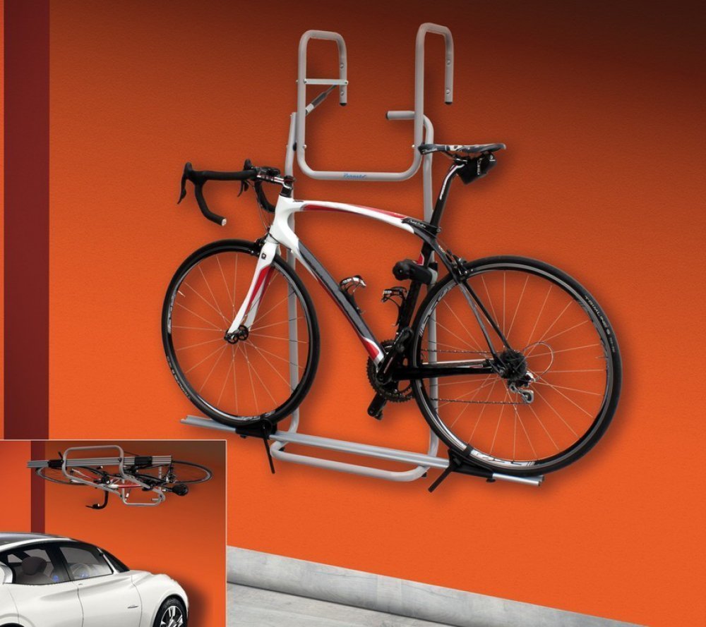 Gancio per bicicletta colore: arancione Adoture 2 pezzi 