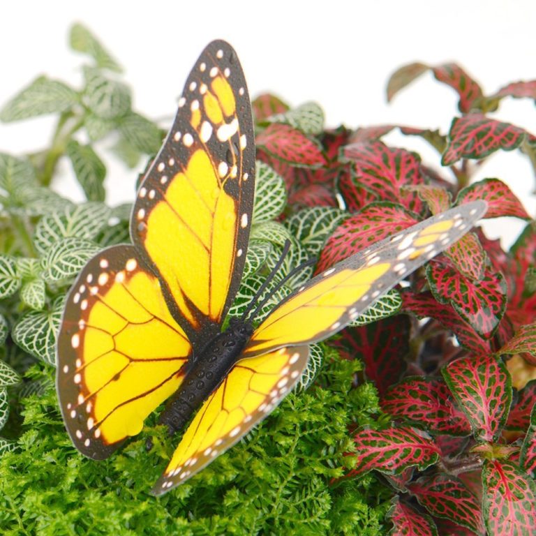 Set Di 3 Decorazioni Da Parete A Forma Di Farfalla In Metallo - Foto 14