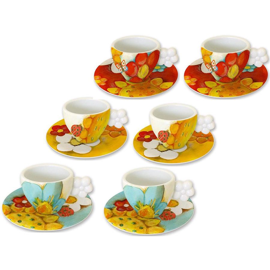 Bomboniere portaconfetti Scatolina in latta decoro Cupcake