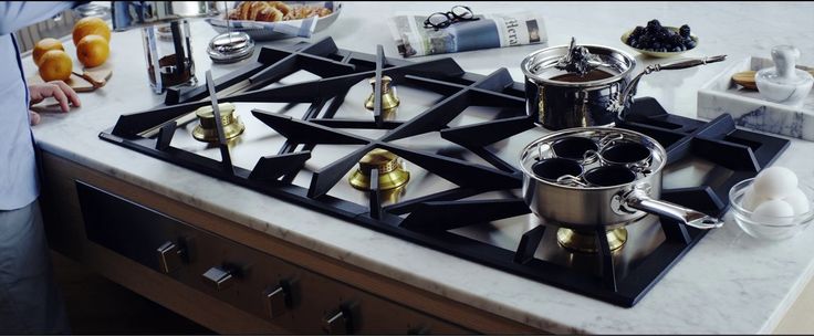 Cucina professionale per casa: Gas Hob Grand Cuisine