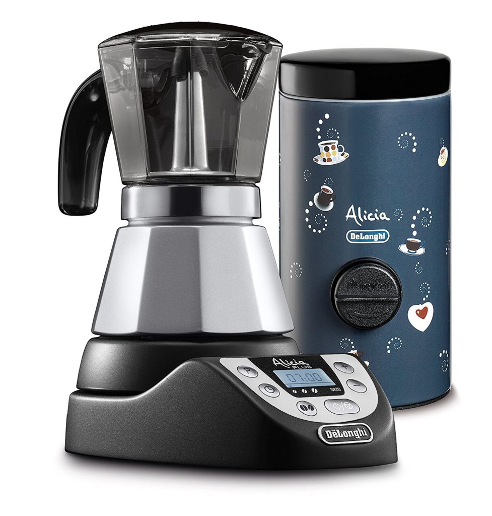 Caraffa caffettiera elettrica De Longhi Alicia Plus 6 tazze