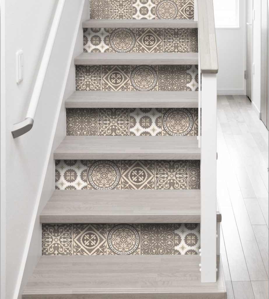 rivestimento per le scale in azulejos