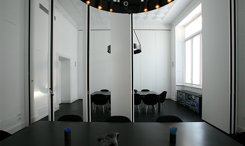 Pareti mobili: per ufficio e per la casa, tanti modelli con foto ... Parete divisoria design