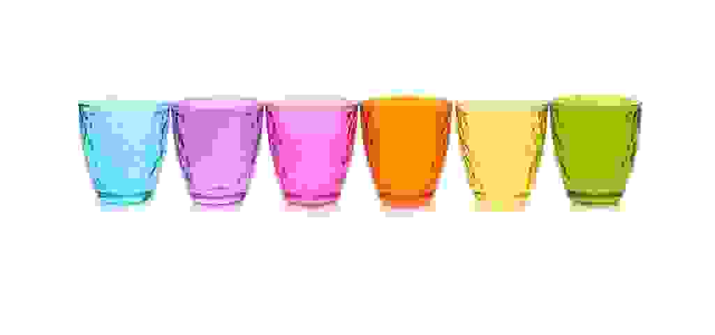 bicchieri colorati kasanova