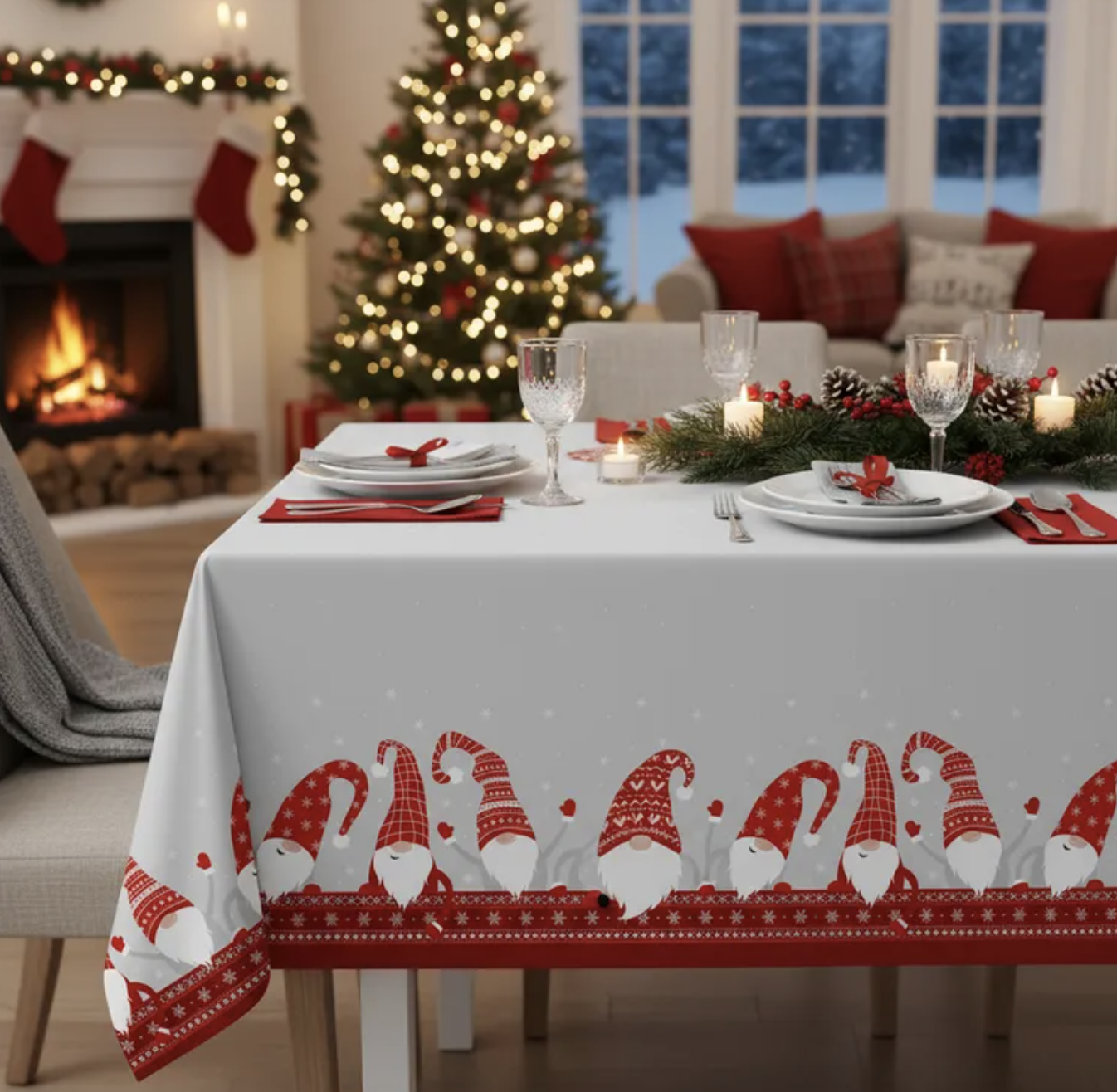 Kasanova tovaglia babbo natale