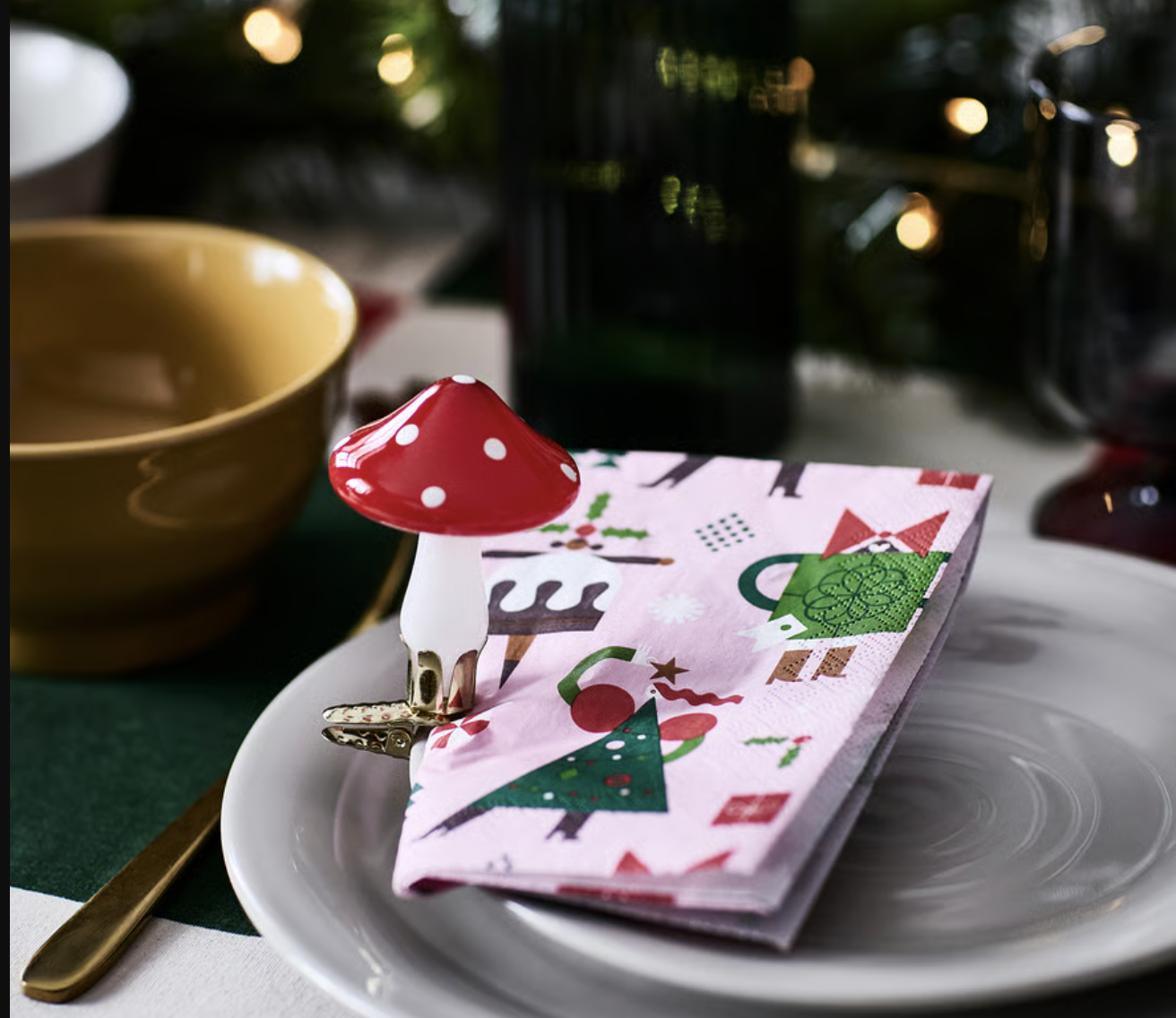 Tovaglioli di carta natale ikea