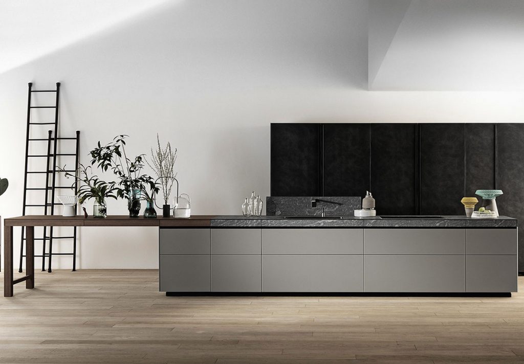 valcucine genius loci in vetro