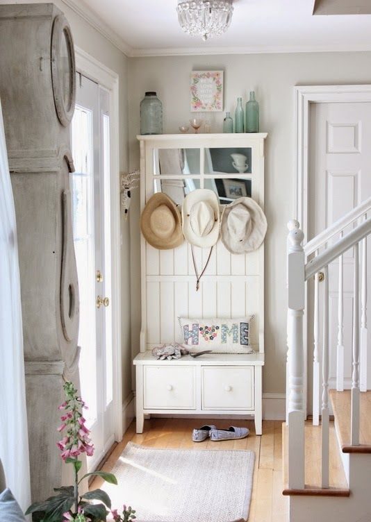 stile shabby e colore chiaro