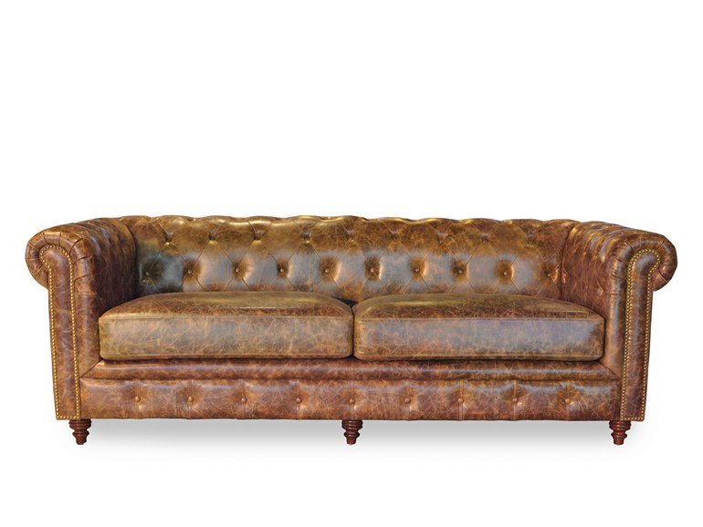 colore marrone chesterfield