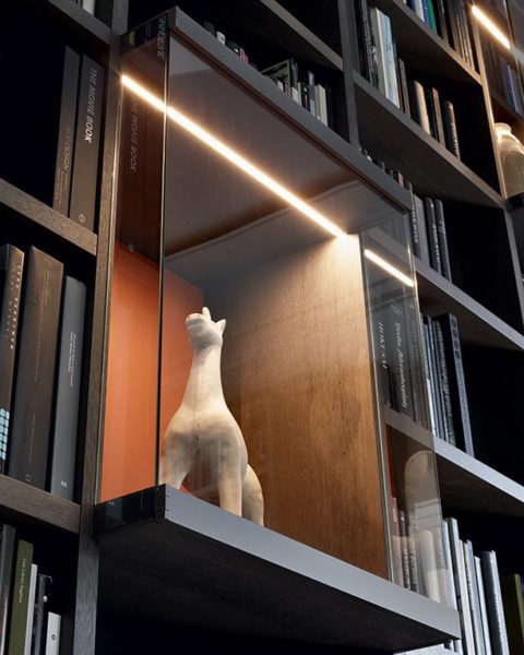 wall system poliform libreria