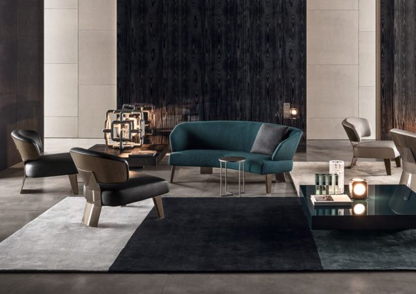 minotti divani lounge sofa