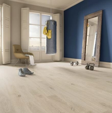 parquet bianco crema