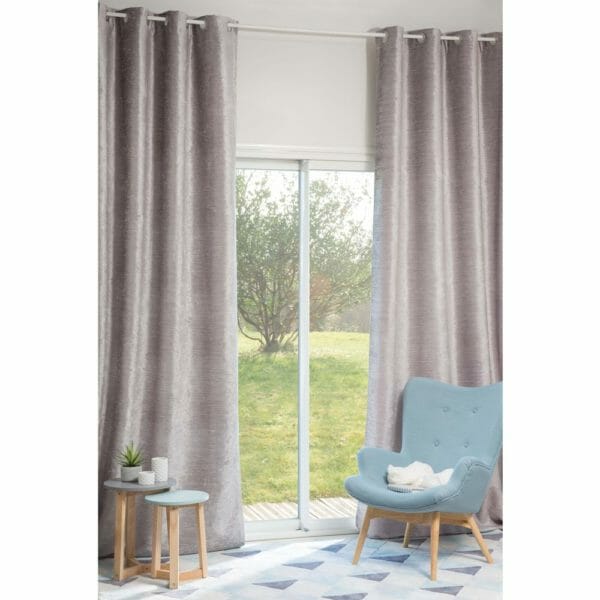 Tende Oscuranti In Velluto 140x250 Cm | Rosa Cipria | Per Soggiorno E Camera Da Letto | Morbide Ed Eleganti