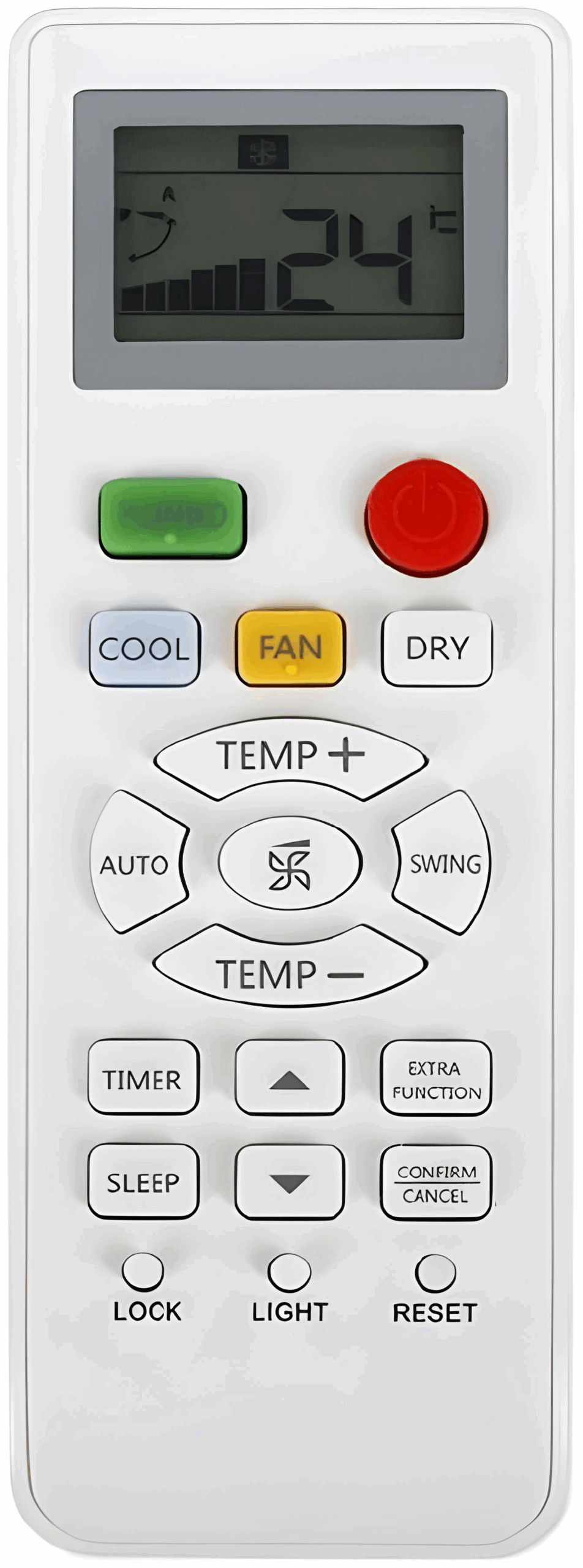 Telecomando condizionatore haier scaled