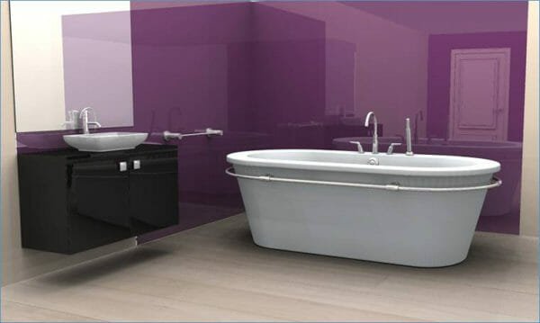 bagno viola