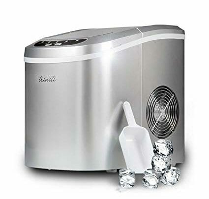 MACCHINA PER CUBETTI DI GHIACCIO FABBRICATORE TRINITI 15 KG IN 24H ICE MAKER