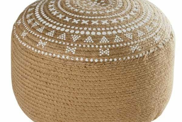 pouf in iuta maison du monde