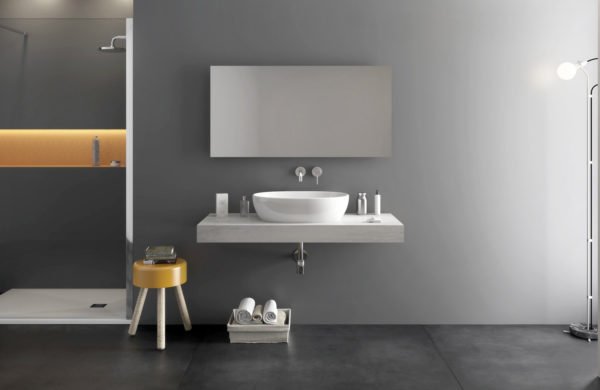 bagno grigio perla