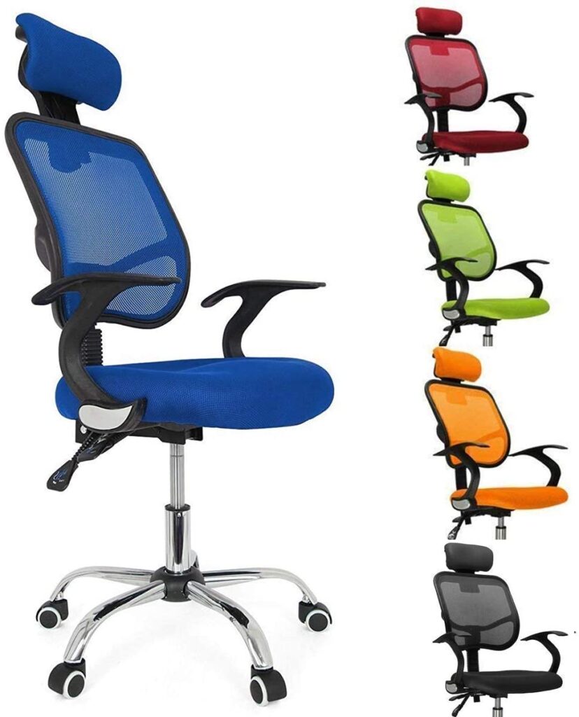 Modello di seduta ergonomica multicolore