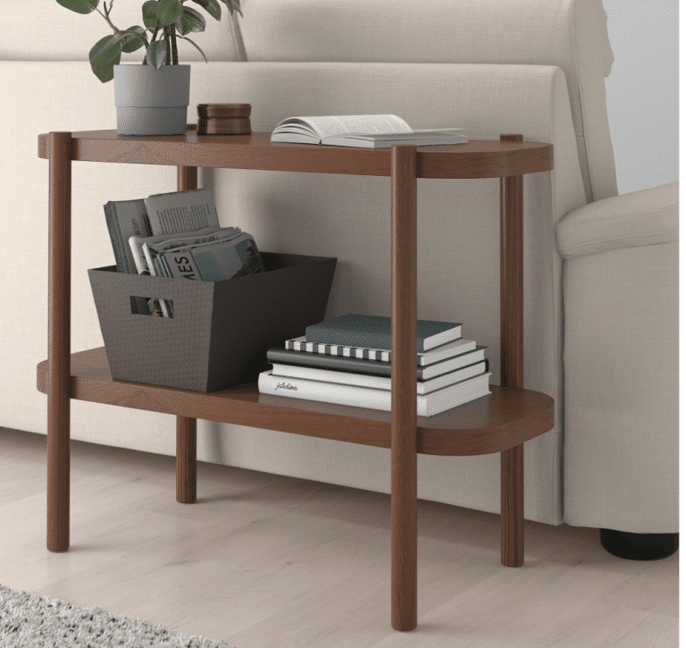 Consolle Sottile Con Ricarica USB - 15 Cm Di Profondità, Per Ingresso O Divano, Nero E Legno - Foto 7