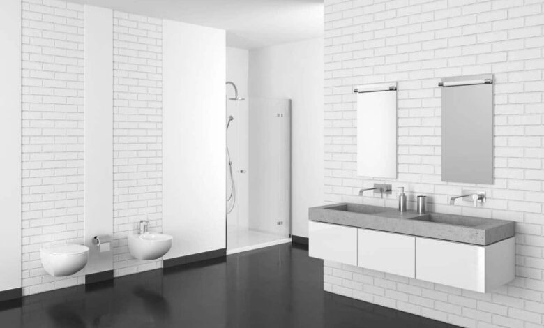 bagno in resina