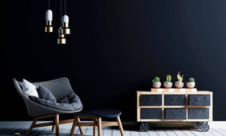 Colori scuri in arredamento