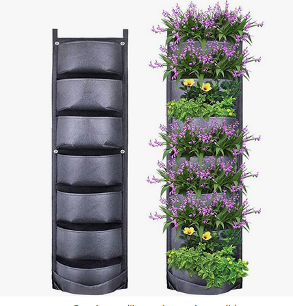 fioriere verticali - Arredare balcone piccolo