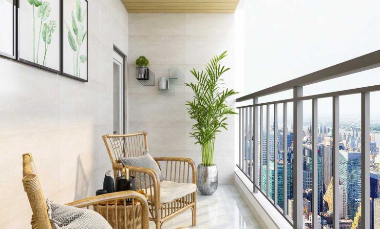 Come arredare balcone piccolo