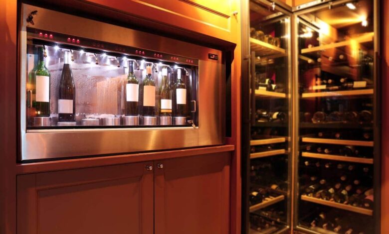 cantinetta vino frigo