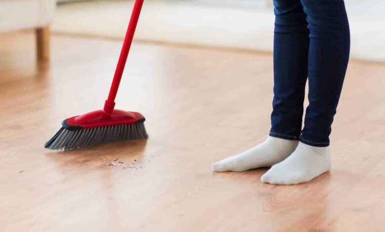 come pulire il parquet