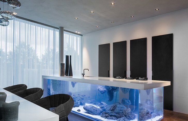Acquario in salotto