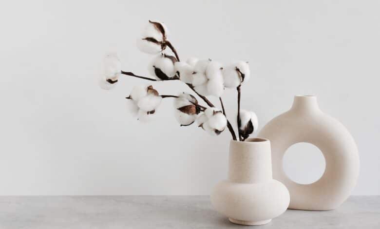 Vaso moderno in ceramica