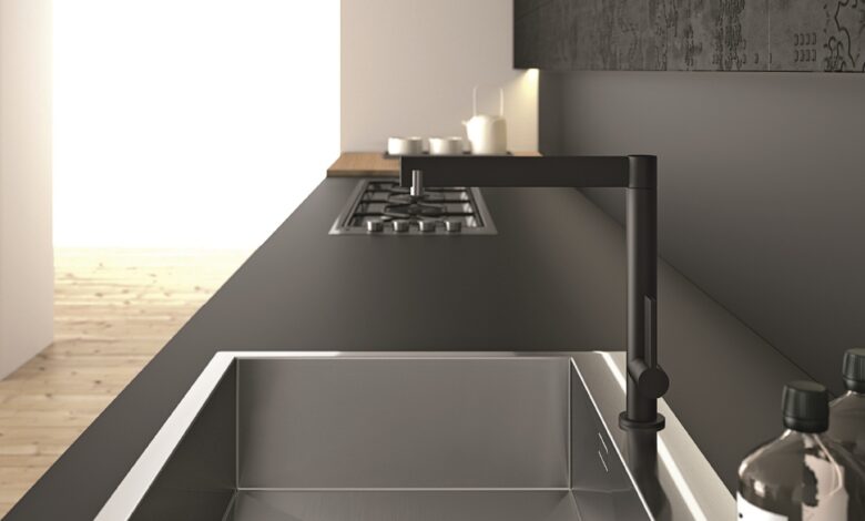 Top cucina in fenix